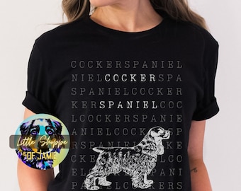 Cocker Spaniel t-shirt Spaniel mom shirt Cocker Spaniel mom gift Spaniel dad tshirt Cocker Spaniel shirts dog lover gift dog dad shirt gifts