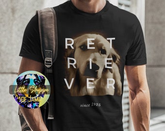 Golden Retriever tshirt Golden Retriever gifts dog lover gifts Retriever dad tee shirt Retriever mom t-shirt gift Golden Retriever tee shirt