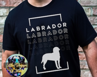 Labrador Retriever tshirt labrador geschenken hond minnaar geschenken Labrador vader tee shirt Labrador moeder t-shirt cadeau Labrador Retriever tee shirt Labs