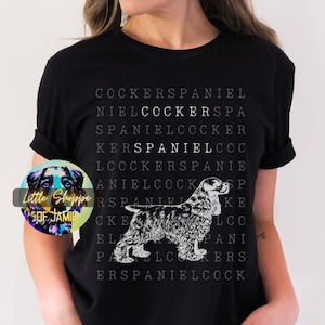 Cocker Spaniel t-shirt Spaniel mom shirt Cocker Spaniel mom gift Spaniel dad tshirt Cocker Spaniel shirts dog lover gift dog dad shirt gifts