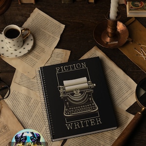 Fictie Schrijver Spiraalvormig notitieboekje schrijversgeschenken auteursgeschenken Schrijver tijdschrift auteur notitieboekje schrijven dagboek literaire geschenken nieuwe planner schrijvers