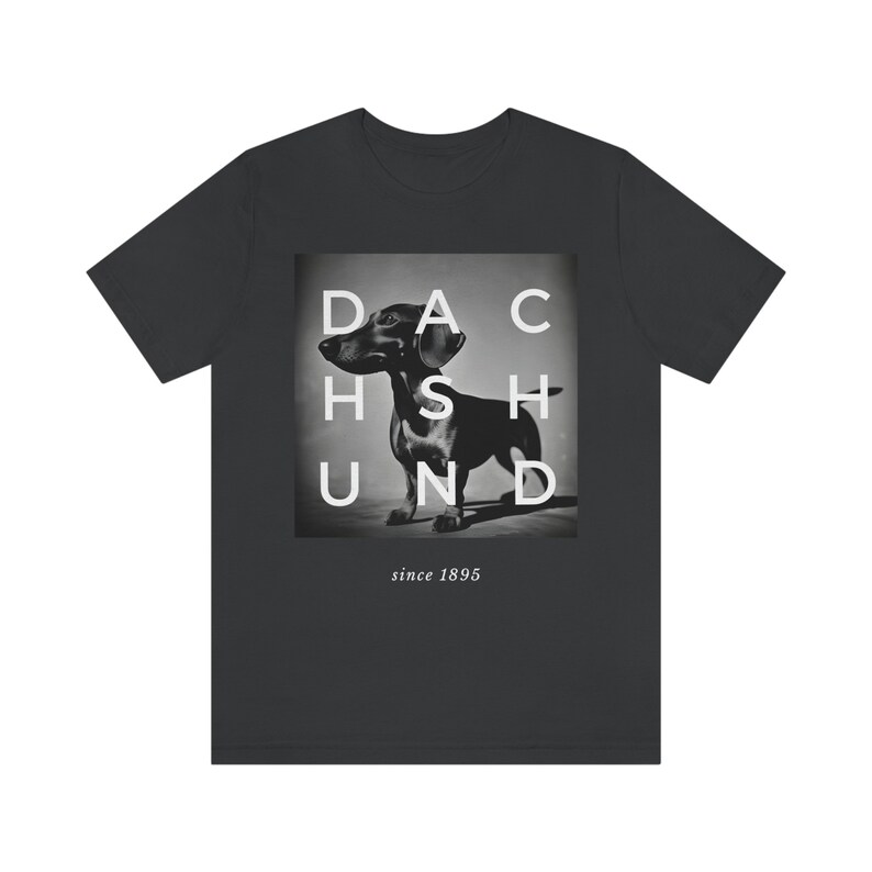 Tax t-shirt wienerhundskjorta taxpresenter wienerhund-t-shirt taxskjorta korvhund hundälskare gåva tax pappa t-shirt present Dark Grey