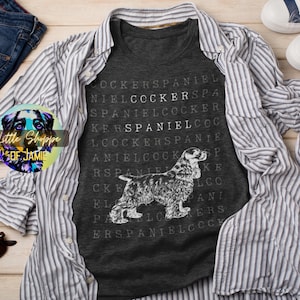 Cocker Spaniel t-shirt Spaniel mom shirt Cocker Spaniel mom gift Spaniel dad tshirt Cocker Spaniel shirts dog lover gift dog dad shirt gifts