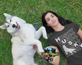 Siberian Husky t-shirts Husky gifts dog lover gifts dog mom shirt dog dad gift husky mom husky dad Husky lover gifts graphic tee shirt gifts