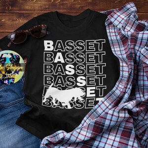 Basset Hound graphic tee dog lover gifts Basset mom gifts Basset dad shirts Basset Hound t-shirt Basset gifts Dog mom tshirt dog dad tshirt