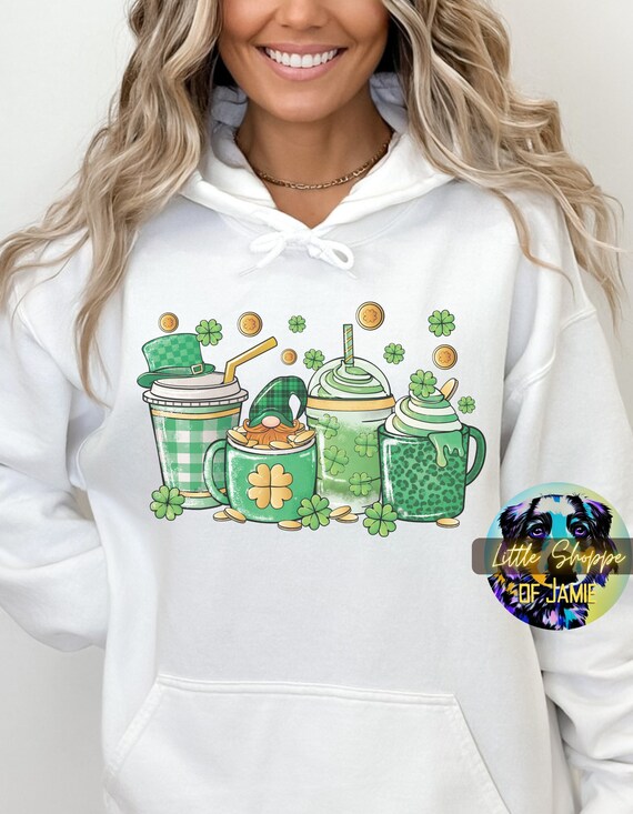 Sweat à Capuche Saint-Patrick – Trèfle Irlandais, Fête Nationale, Cadeau Pour Amoureux De L'Irlande