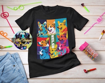 Pembroke Waliser Corgis Grafik-t-shirt Waliser Corgis Geschenk Hundeliebhaber Geschenk Corgis-Papa T-Shirt Corgis Mutter Geschenk Corgis-T-Shirt Pembroke Corgis-Besitzer
