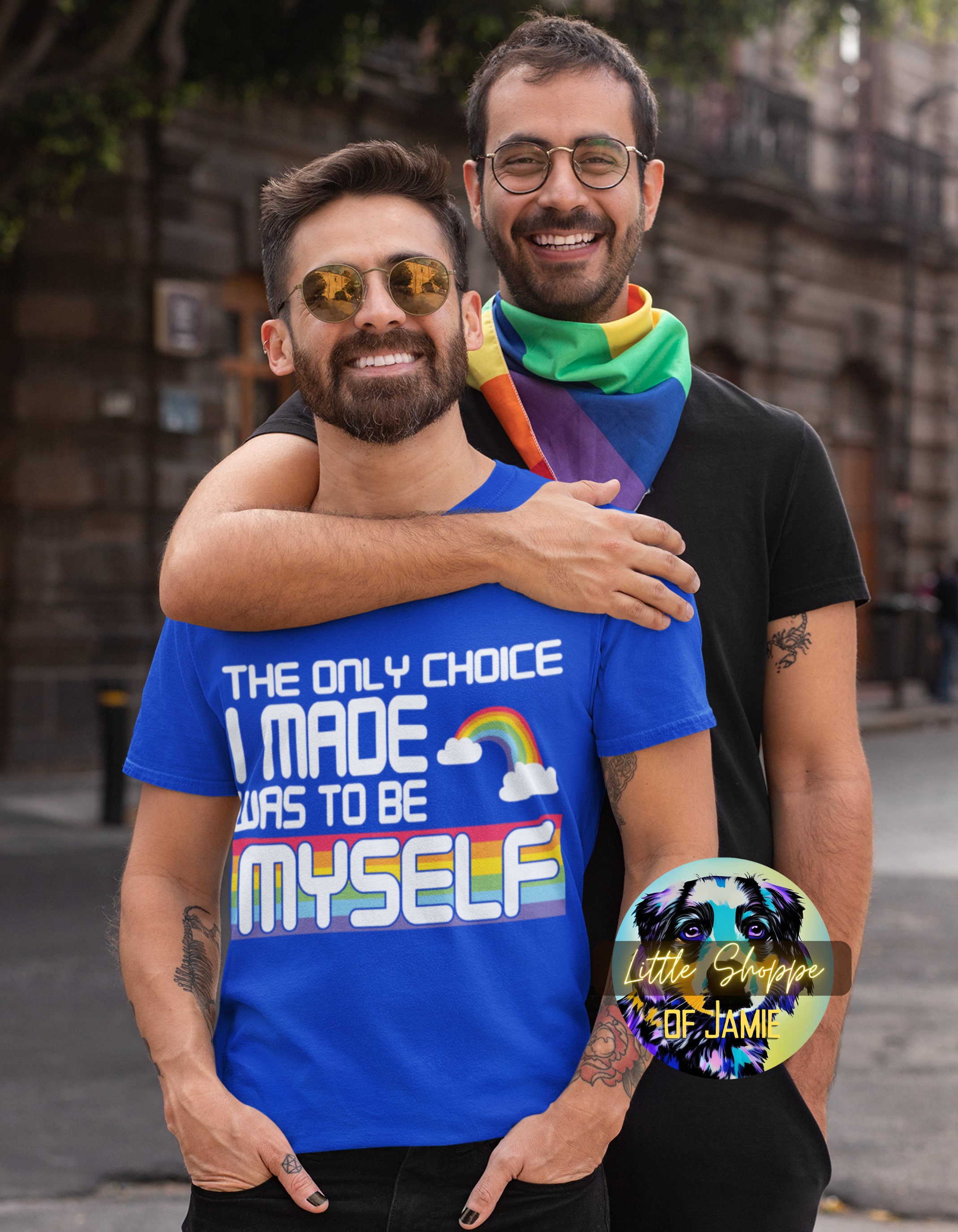 T-shirt Gay Pride Femme Drapeau Arc-en-Ciel Cœur - Chemise LGBT Pride Month Manches Courtes, Tissu Doux Et Confortable