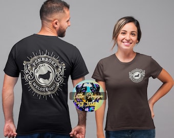Pembroke Waliser Corgis Grafik-t-shirt Waliser Corgis Geschenk Hundeliebhaber Geschenk Corgis-Papa T-Shirt Corgis Mutter Geschenk Corgis-T-Shirt Pembroke Corgis-Besitzer