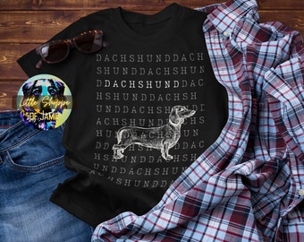 Dackel T-Shirts Wiener Hundehemden Dackelgeschenke Wiener Hundet-shirt Dackelhemden Dackel-Vati-T-Shirt Geschenke