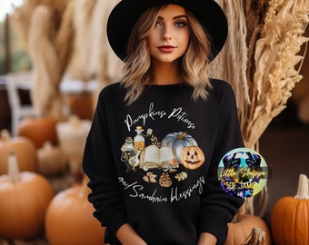 サムハインの祝福スウェットシャツ 魔女の贈り物 ウィッカンのシャツ サムハインの贈り物 ハロウィンセーター ウィッカの魔女のシャツ ハロウィンシャツ ヘッジグリーンの魔女の贈り物
