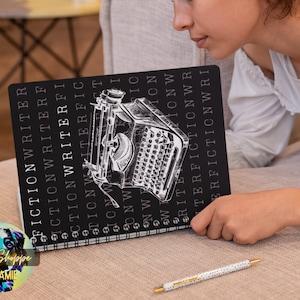 Fictie Schrijver Spiraal notebook schrijver geschenken auteur geschenken Schrijver tijdschrift auteur notebook schrijven dagboek literaire geschenken roman planner schrijvers