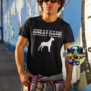 Great Dane tshirt big dogs shirt Great Dane gifts dog lover gifts Great Dane dad tee shirt Great Dane mom Great Dane t-shirt gift large dogs