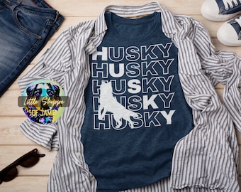 Siberian Husky t-shirts Husky gifts dog lover gifts dog mom shirt dog dad gift husky mom husky dad Husky lover gifts graphic tee shirt gifts
