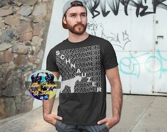 Schnauzer camisetas Schnauzer regalos perro amante regalos Schnauzer papá camiseta Schnauzer mamá camiseta regalo Schnauzer camiseta perro dueño regalos