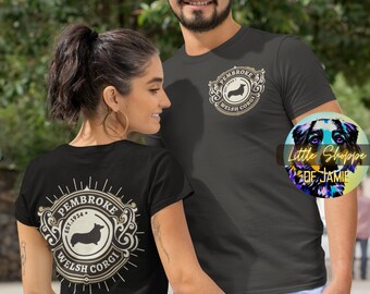 Pembroke Waliser Corgis Grafik-t-shirt Waliser Corgis Geschenk Hundeliebhaber Geschenk Corgis-Papa T-Shirt Corgis Mutter Geschenk Corgis-T-Shirt Pembroke Corgis-Besitzer
