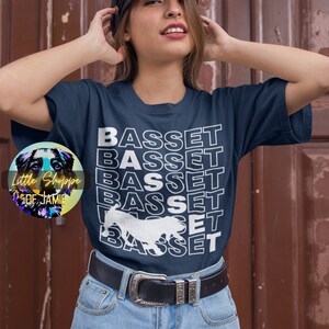 Basset Hound graphic tee dog lover gifts Basset mom gifts Basset dad shirts Basset Hound t-shirt Basset gifts Dog mom tshirt dog dad tshirt