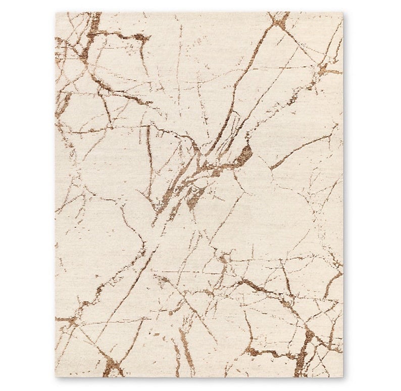 New Authentic Lakshmi Handmade Knotted New Zealand Woolen Area Rug