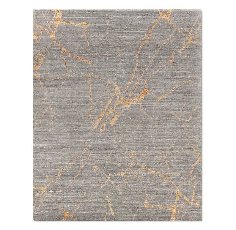 New Authentic Lakshmi Handmade Knotted New Zealand Woolen Area Rug