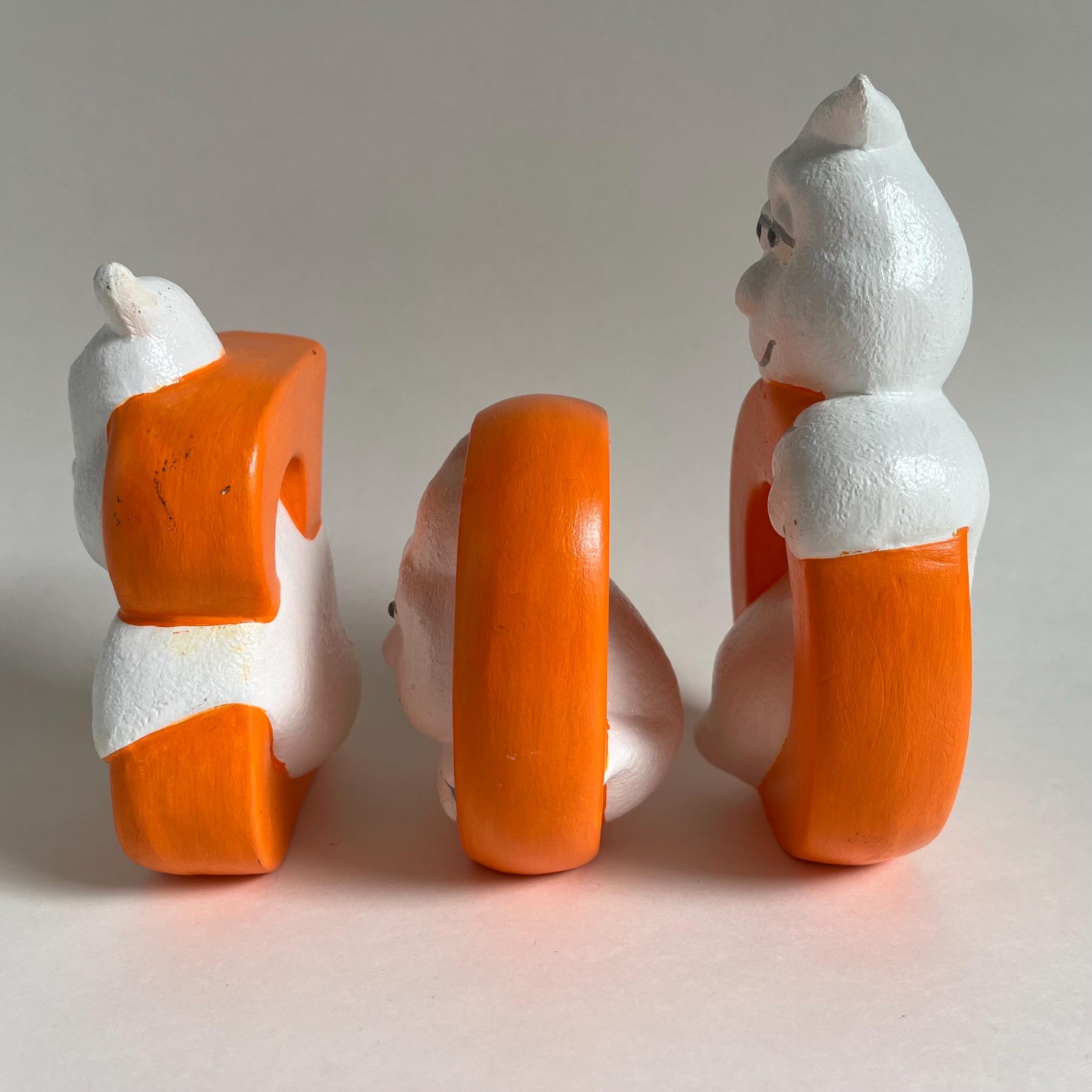 Vintage 'BOO' Ceramic Ghost Halloween Decorations - Etsy