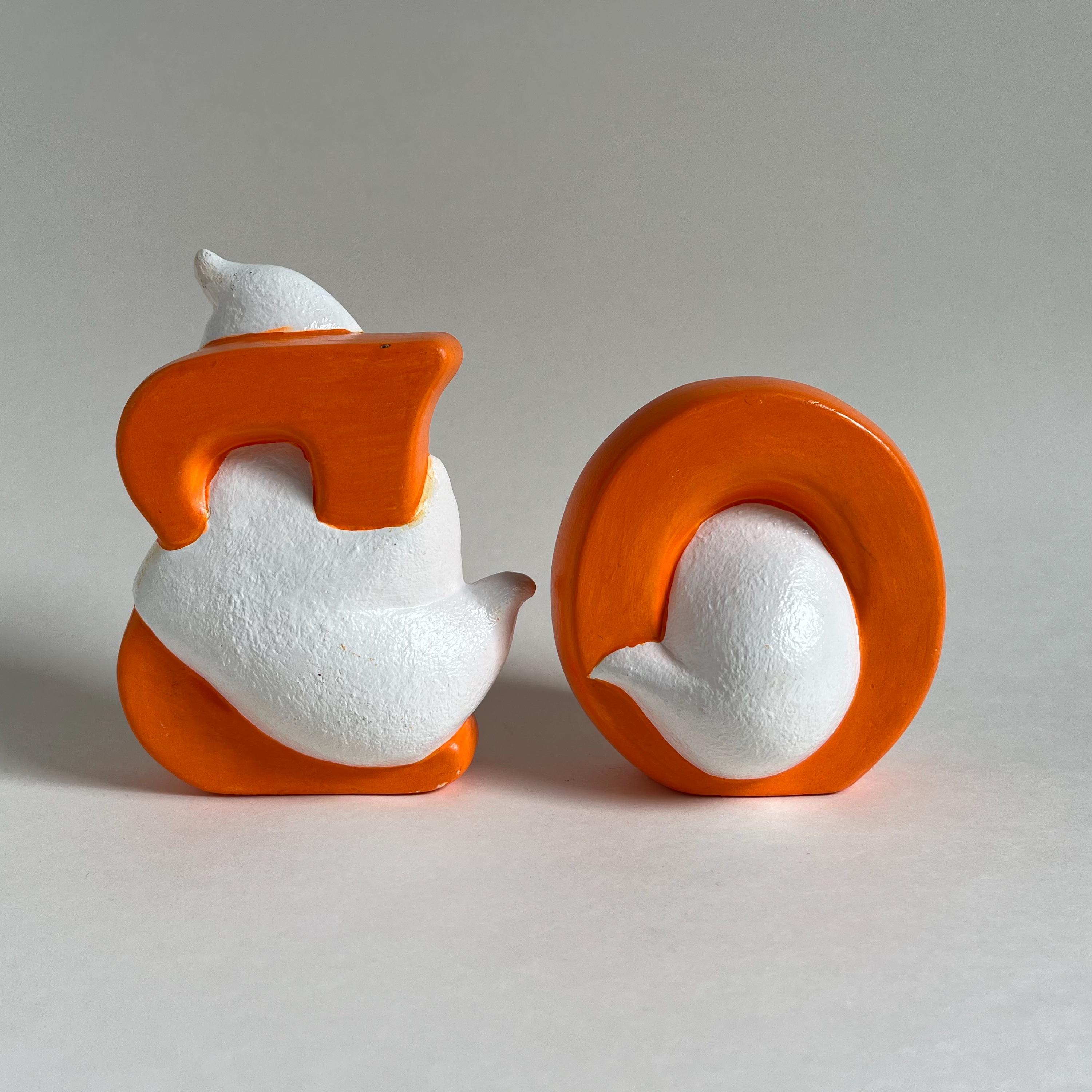 Vintage 'BOO' Ceramic Ghost Halloween Decorations - Etsy