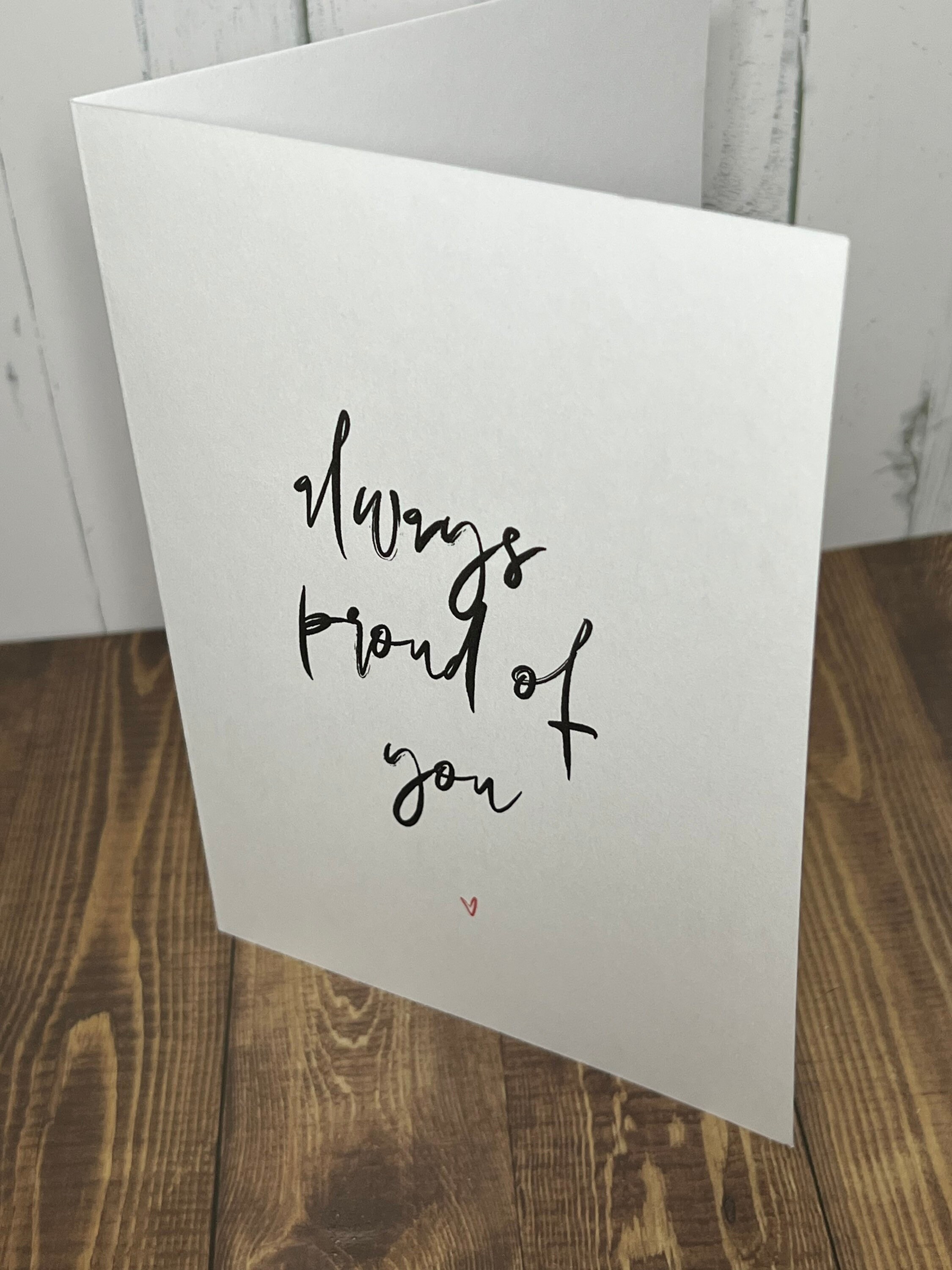 Always Proud of You Card Encouragement Card Well Done Card - Etsy