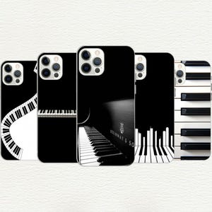 Piano Phone Case, Pianist Gift , Classic Music , piano key Case,  Iphone 16, 15, 14, 13, 12, 11, X, SE, Galaxy S, Note, A, Custom Phone Case