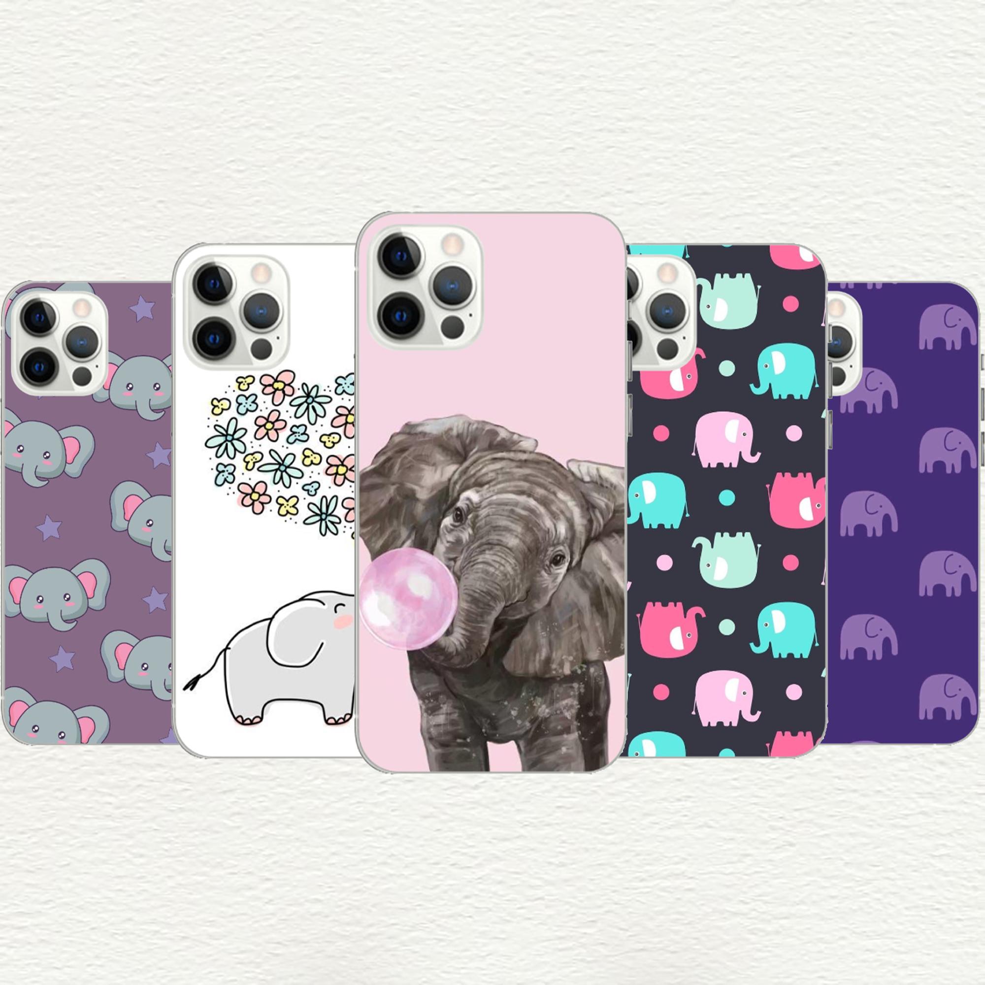 Elephant Phone Case, Wildlife Gift, Elephant Lover, Animal Lover Gift, Iphone 16, 15, 14, 13, 12, 11, X, SE, Galaxy S, A, Custom Phone Case
