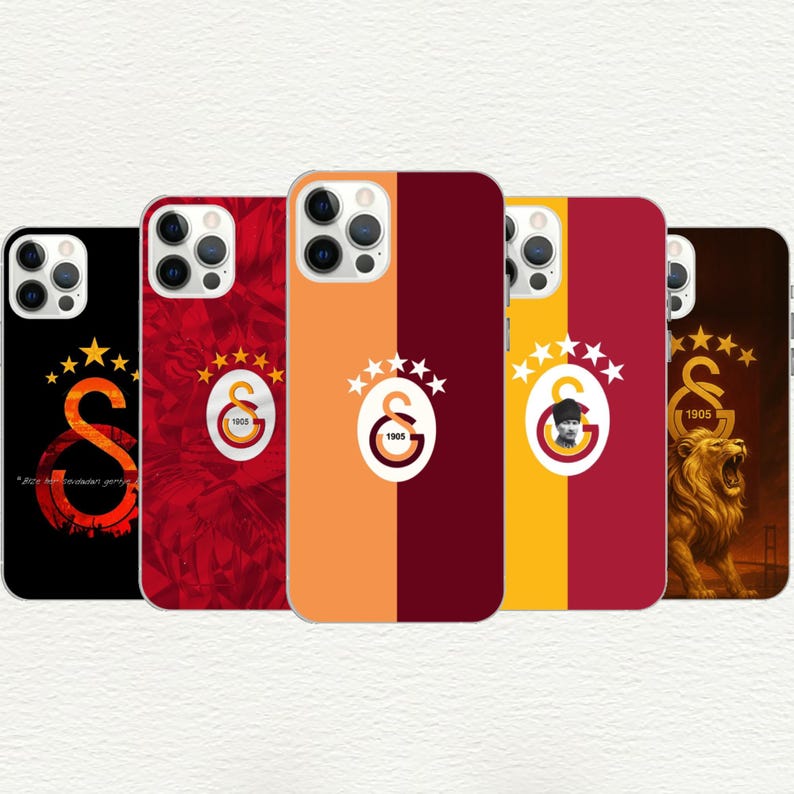 Galatasaray Phone Case: Turkish Football Club, UV Printed TPU Cover image 1
