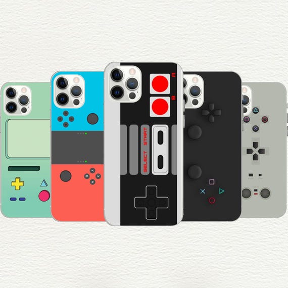 Retro Game Controller Phone Case: Gamer Gift, Customizable TPU Cover