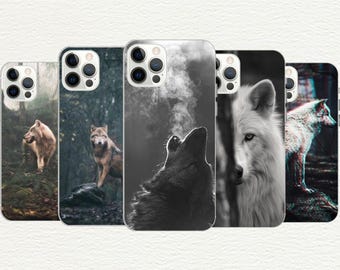 Custom Wolf Phone Case: Wildlife Lover Gift, iPhone & Galaxy