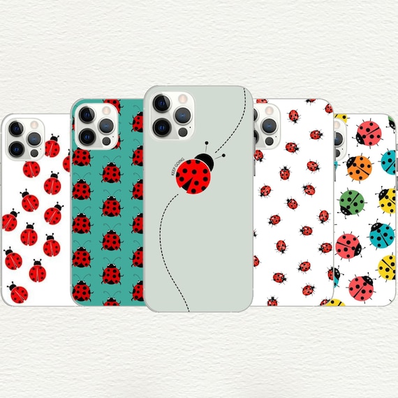 Ladybug Phone Case, Insect TPU Cover, Customizable - Etsy Ladybug Phone Case, Insect TPU Cover, Customizable - Etsy