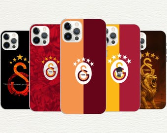 Galatasaray Phone Case: Turkish Football Club, UV Printed TPU Cover for Samsung Galaxy and Google Pixel Models