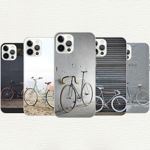 Bicycle Phone Case, Retro Bike Gift , Bicyclist Friend Gift , Iphone 16, 15, 14, 13, 12, 11, X, SE, Samsung Galaxy S, A, Custom Phone Case