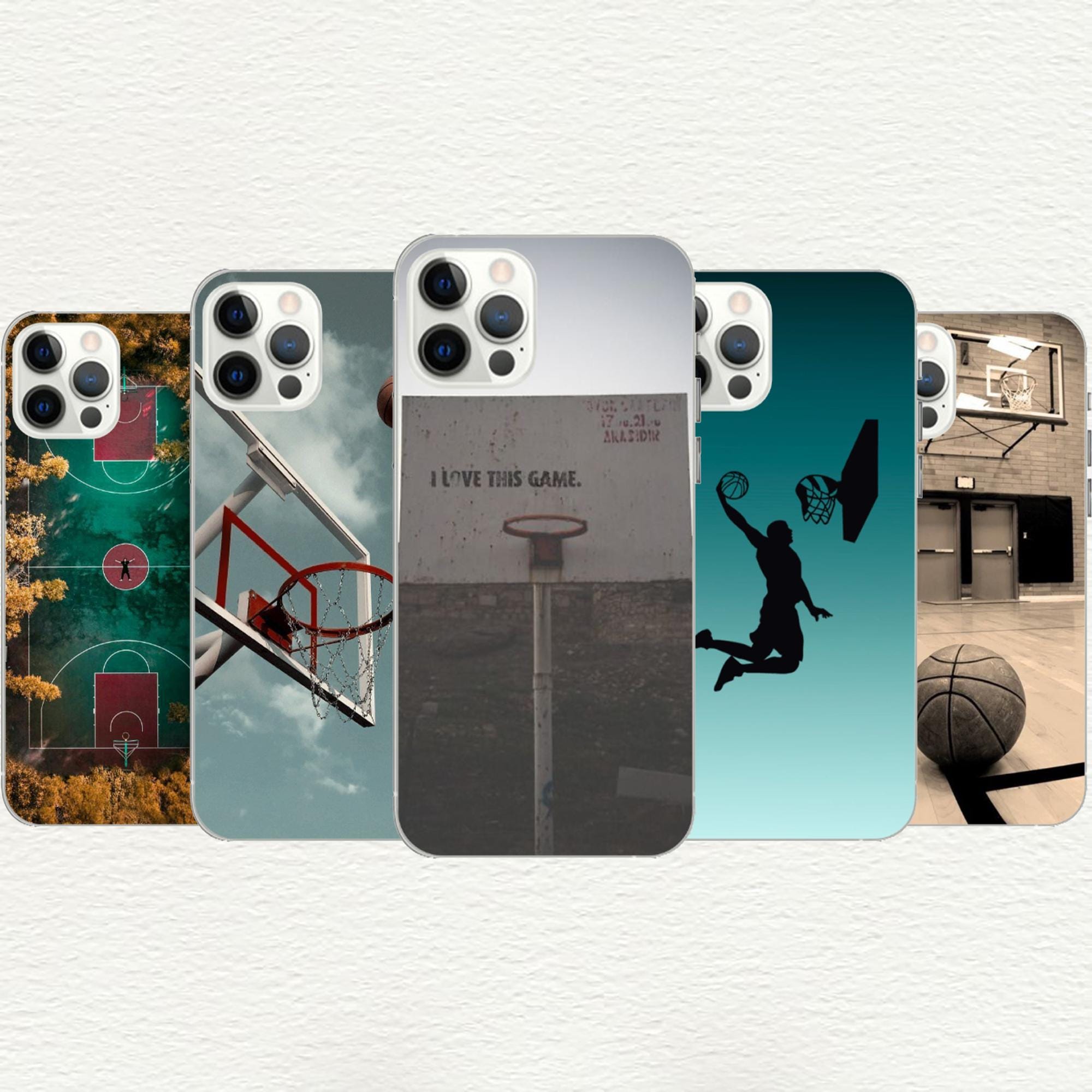 Basketball Phone Case Gift, Retro Sports Case, Street Basketball, Iphone 16, 15, 14, 13, 12, 11, X, Samsung Galaxy S, A, Custom Phone Case