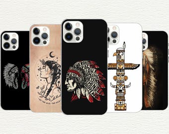Tribal Art Phone Case: Indigenous Design, Customizable TPU Cover