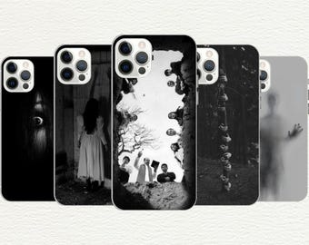 Creepy Horror Phone Case: Spooky Gothic Cover