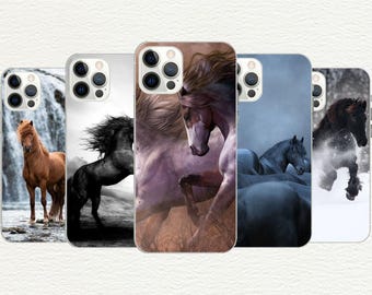 Majestic Horse-telefoonhoesje: ruitercadeau, uv-print, TPU