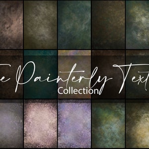 Collezione di texture di ritratti pittorici di belle arti