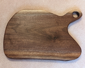 Live Edge Black Walnut Charcuterie Board / Cheese Board / - Etsy
