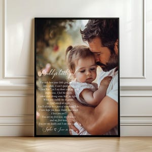 Personalized Father’s Day Art Print, Gift for Dad, Husband, Stepdad, Father’s Day Print with Custom Quote, dad art print, dad birthday gift