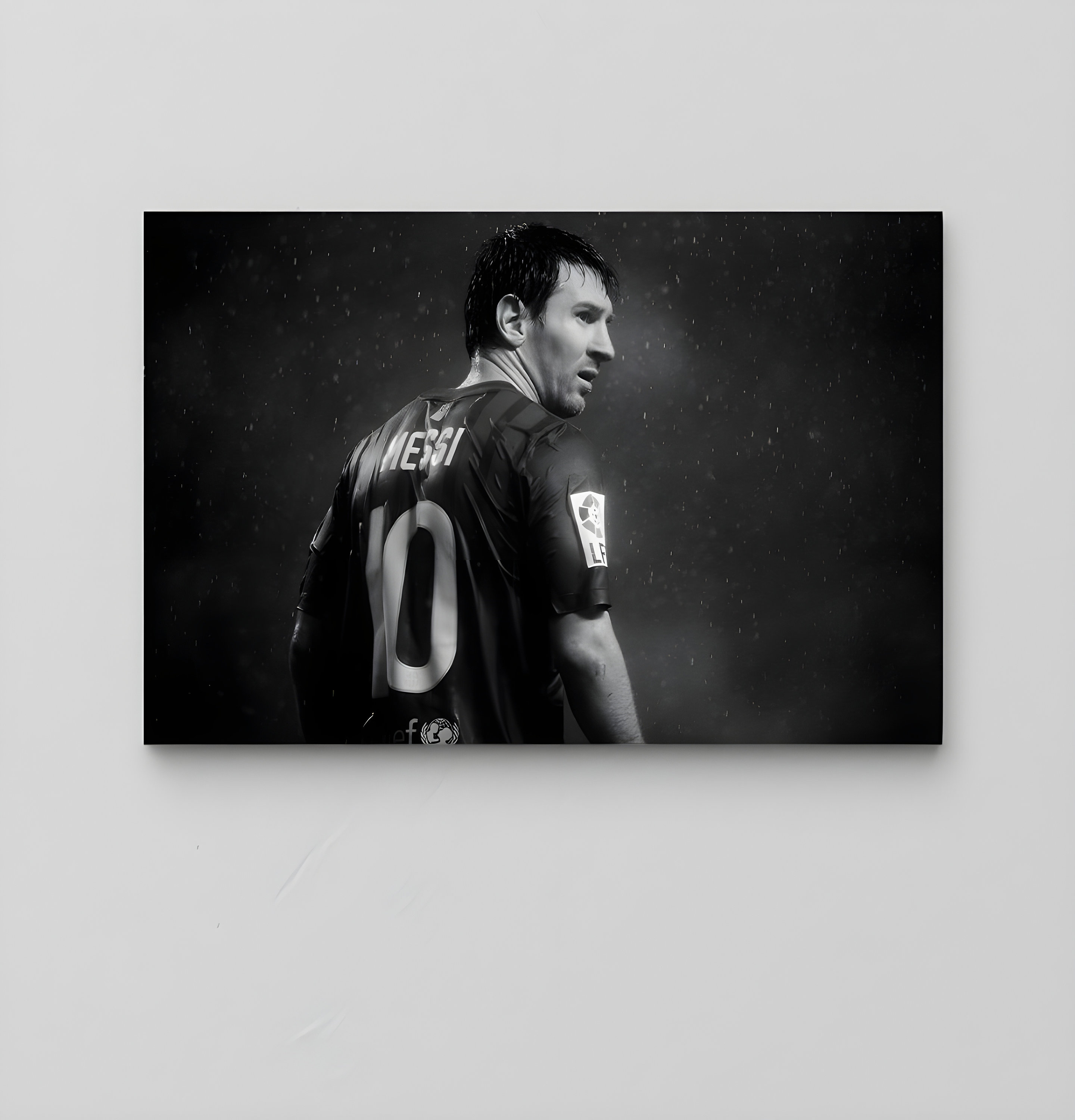 Messi Celebration Black And White