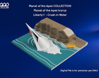 Apes Collection |  Sci-Fi Model Replica Set  | 3D Model for 3D Printer | Digital File ONLY |