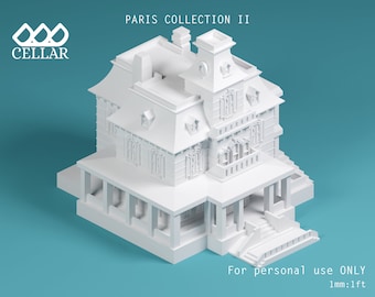 Paris Collection II 3D Models – Phantom Manor, NY Hotel, Pirate Galleon (Digital File)