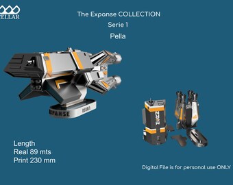 エクスパンス コレクション 1 - 6 宇宙船 - SF モデル レプリカ | 3D