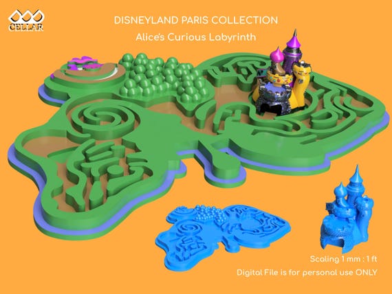 ディズニーランドパリ ファントムマナー フィギュア ディズニーランド・パリ ファントム・マナー（お化け屋敷）3Dモデル