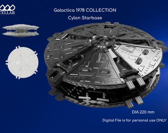 Battlestar Galactica 1978 Fleet | 10 Sci-fi Spaceship Models