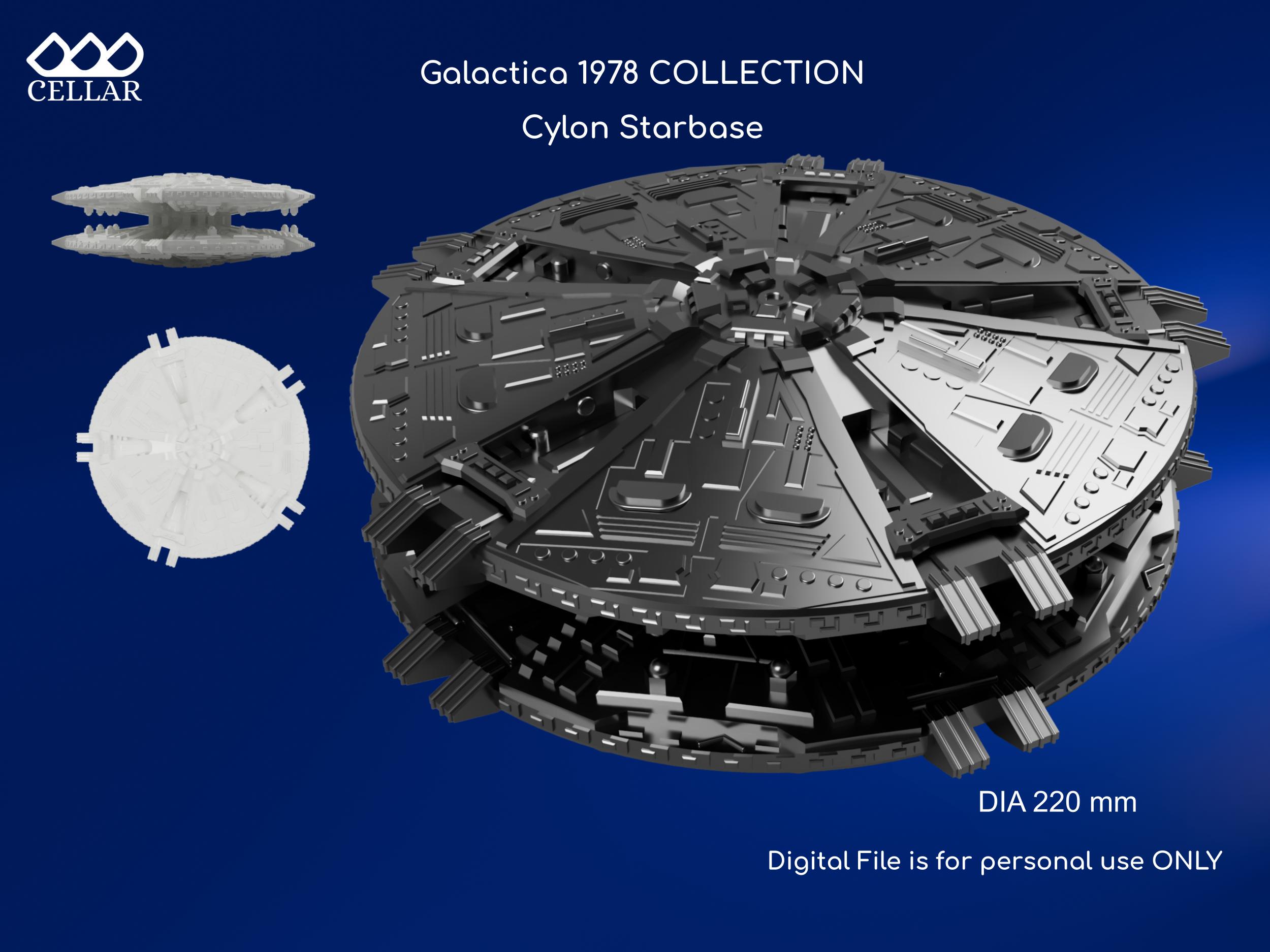 Battlestar Galactica 1978 Fleet | 10 Sci-fi Spaceship Models