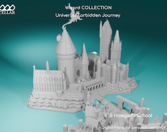 Universal Forbidden Journey Town - Miniature Replica- | Digital File ONLY | 3D Model for 3D Printer | Universal Orlando Park Inspiration