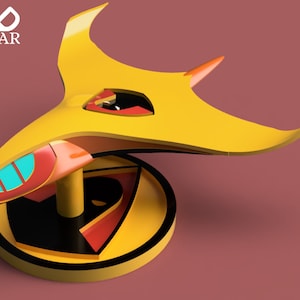 Zestaw replik modeli Sci-Fi - Phantom Cruiser i Space Coupe | Model 3D do drukarki 3D | TYLKO plik cyfrowy | Miniatura | DIY | Space Ghost